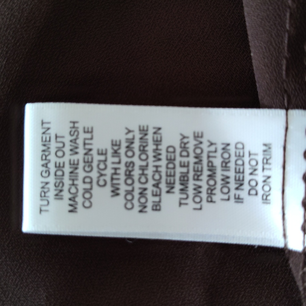 CATO 2 Piece Chocolate Brown Top Embellished With Tank Plus Size 18/20 - Picture 6 of 6